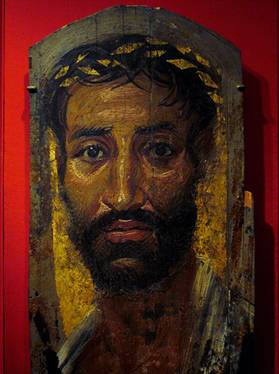 A Man, Akhmin, AD 138-161 (New York, NY, Metropolitan Museum of Art,  09.181.3)